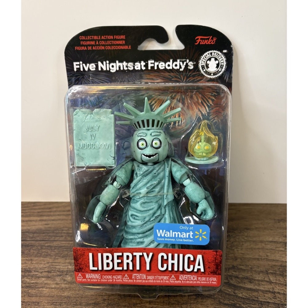 Funko Five Nights at Freddy's Liberty Chica Action Figure Walmart Exclusive